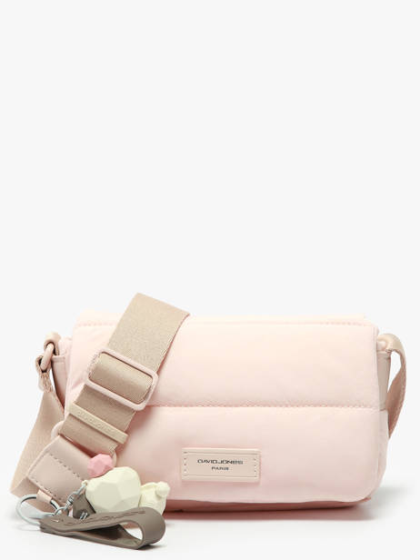 Sac Bandoulière Plum David jones Rose plum CM7476