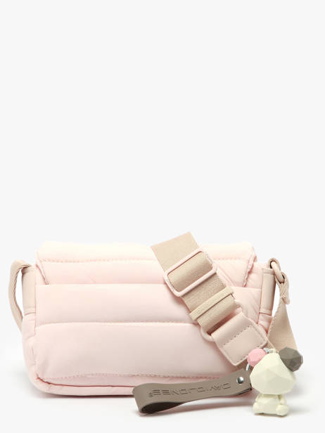 Sac Bandoulière Plum David jones Rose plum CM7476 vue secondaire 4