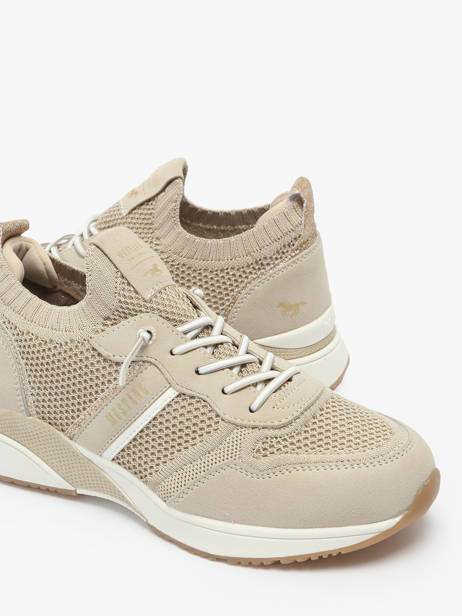 Sneakers Mustang Beige women 1358321 vue secondaire 3