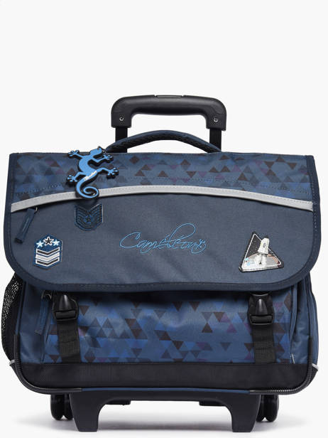 Cartable à Roulettes 3 Compartiments Cameleon Bleu actual PBBACR41