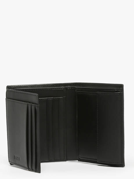 Portefeuille Cuir Hugo boss Noir iconic HLO421A vue secondaire 1