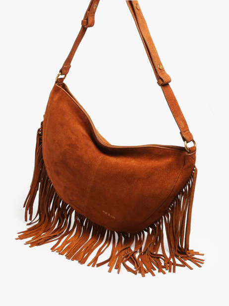 Sac Porté épaule Vintage Nat et nin Marron vintage RODEOFRA vue secondaire 2