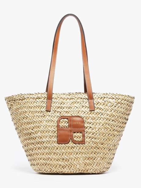Sac Porté épaule Raphia Paille Nat et nin Beige raphia RA