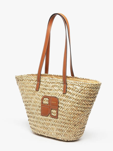 Sac Porté épaule Raphia Paille Nat et nin Beige raphia RA vue secondaire 2
