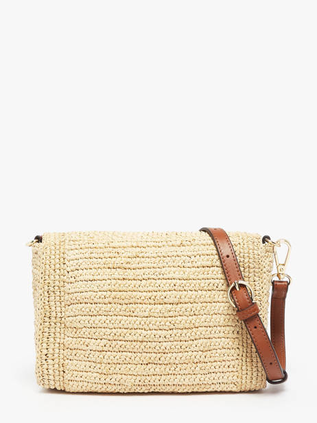 Sac Bandoulière Raphia Raphia Nat et nin Beige raphia RA vue secondaire 4