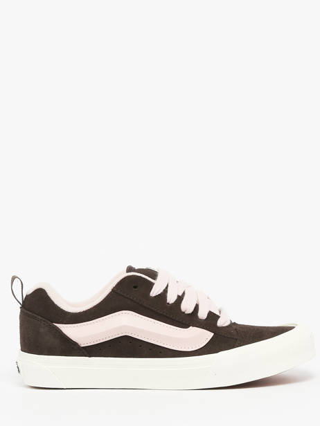 Sneakers Knu Skool En Cuir Vans Marron women D75O3N