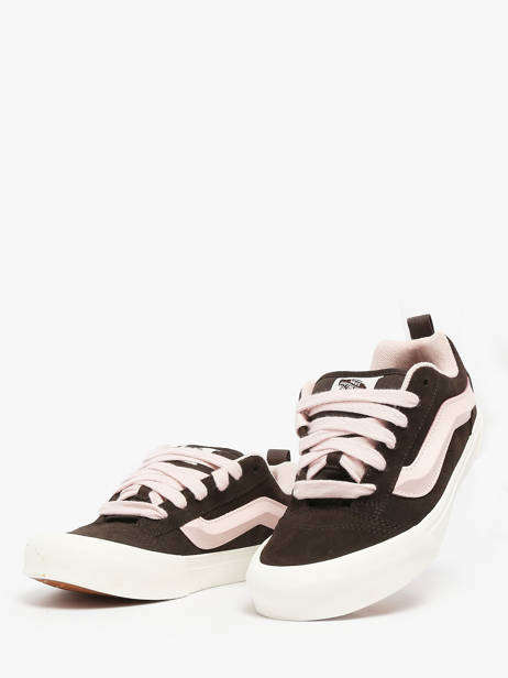 Sneakers Knu Skool En Cuir Vans Marron women D75O3N vue secondaire 2