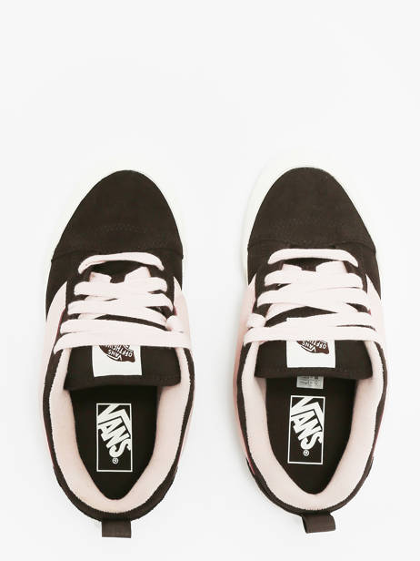Sneakers Knu Skool En Cuir Vans Marron women D75O3N vue secondaire 4