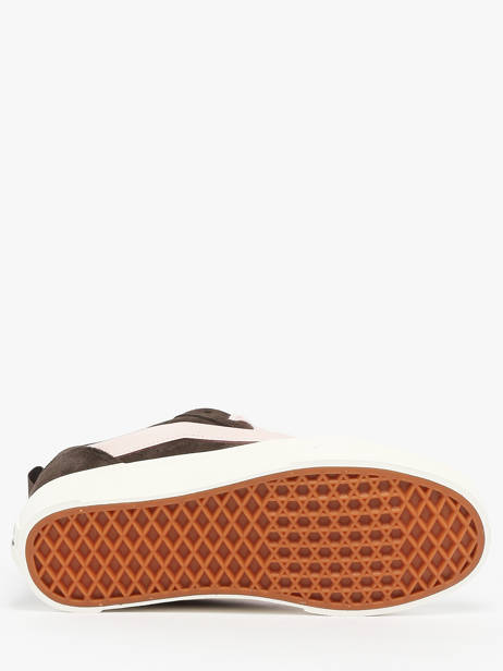 Sneakers Knu Skool En Cuir Vans Marron women D75O3N vue secondaire 5