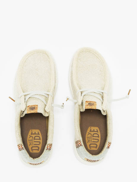 Mocassins Wally Jute Hey dude Beige men 43085 vue secondaire 4