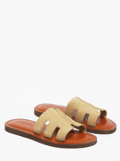 Mules Emia Suede En Cuir Les tropeziennes Beige men EMIASUED vue secondaire 1