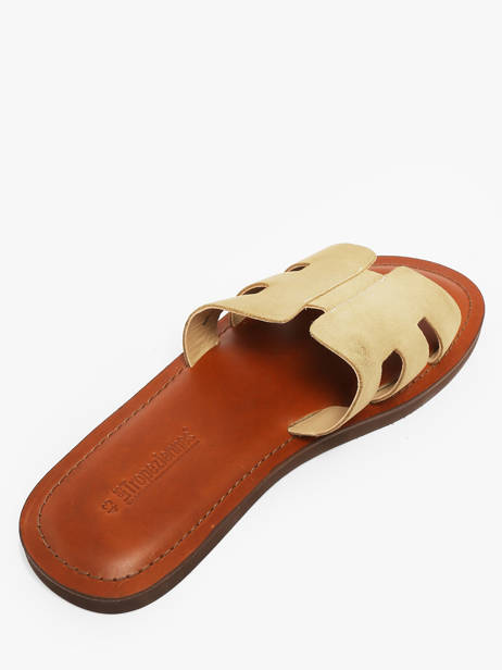 Mules Emia Suede En Cuir Les tropeziennes Beige men EMIASUED vue secondaire 2