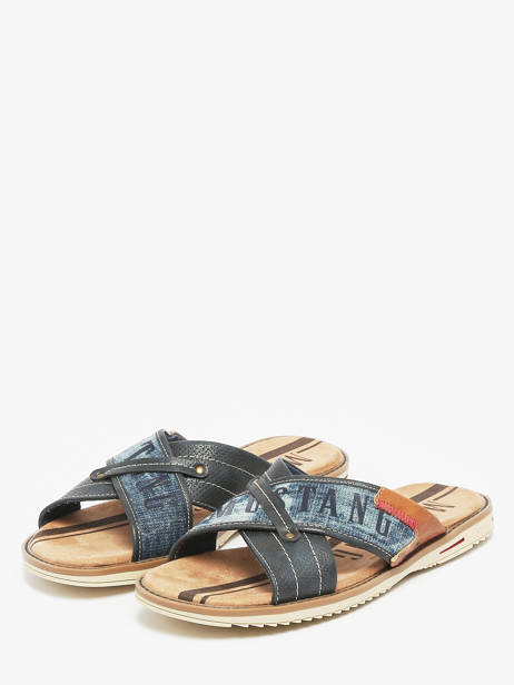 Mules Mustang Bleu men 4152705 vue secondaire 1