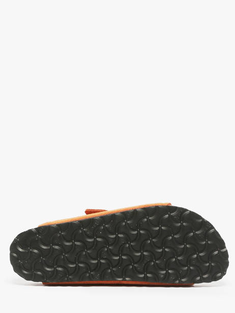 Mules Arizona Rivet En Cuir Birkenstock Orange women 1029513 vue secondaire 4
