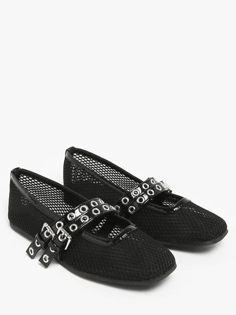 Ballerines Colors of california Noir women CPATTY07 vue secondaire 2