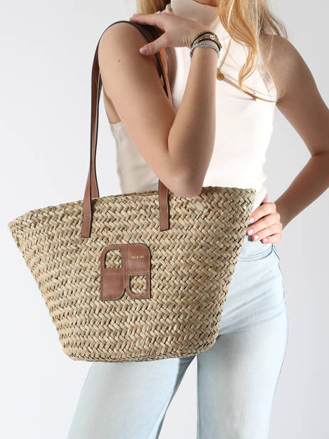 Sac Porté épaule Raphia Paille Nat et nin Beige raphia RA vue secondaire 1