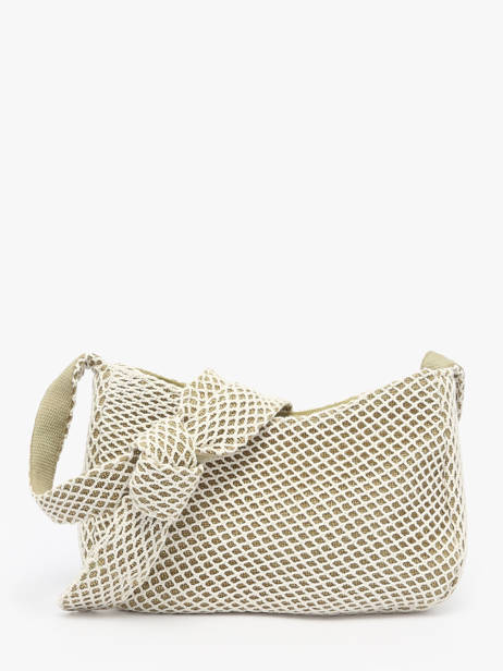 Sac Bandoulière Estival Coton Le voyage en panier Vert estival PM851 vue secondaire 4