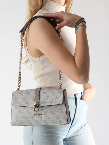 Sac Bandoulière Zamira Guess Gris zamira SG962921 vue secondaire 1