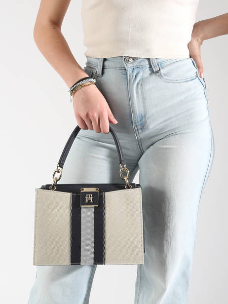 Sac Porté épaule Th Her Tommy hilfiger Bleu th her AW17435 vue secondaire 1