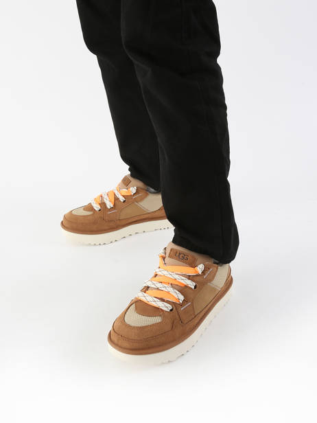 Sneakers Lowmel En Cuir Ugg Marron men 1169493 vue secondaire 1