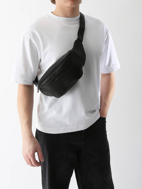 Sac Banane Arthur & aston Noir leon 4 vue secondaire 1