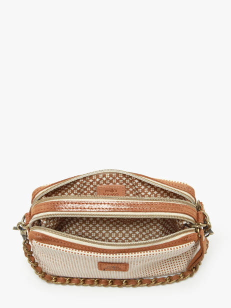 Sac Bandoulière Fb Mila louise Marron fb 2367XSFB vue secondaire 3