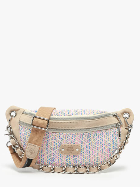 Sac Banane Mila louise Beige ak 23689AK