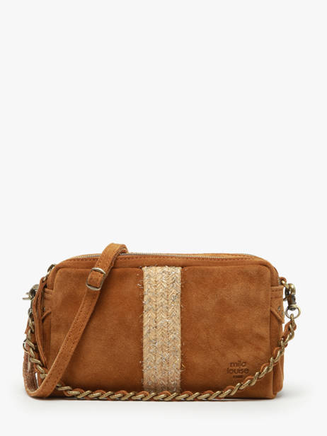 Sac Bandoulière Vintage Cuir Mila louise Marron vintage 2367XSV4
