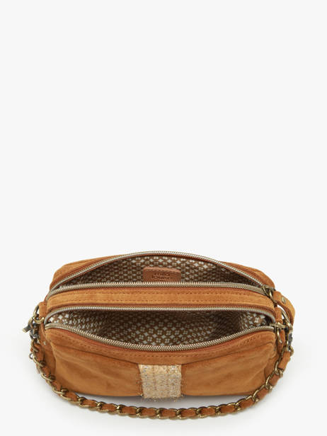 Sac Bandoulière Vintage Cuir Mila louise Marron vintage 2367XSV4 vue secondaire 3