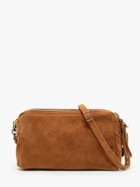 Sac Bandoulière Vintage Cuir Mila louise Marron vintage 2367XSV4 vue secondaire 4