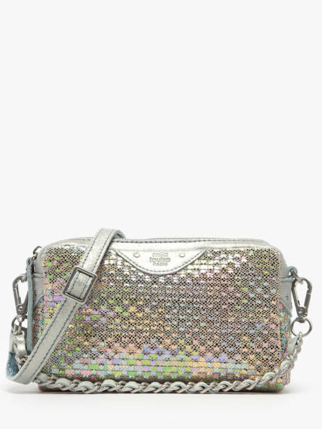 Sac Bandoulière Vintage Cuir Mila louise Argent vintage 2367XSWX