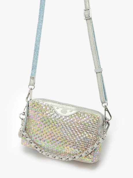 Sac Bandoulière Vintage Cuir Mila louise Argent vintage 2367XSWX vue secondaire 2