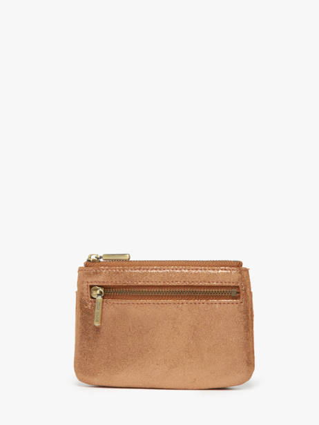 Porte-monnaie Cuir Mila louise Marron vintage 3853X vue secondaire 3