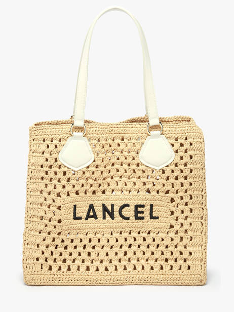 Sac Porté épaule Cabas D'ete Lancel Beige cabas d'ete A13416