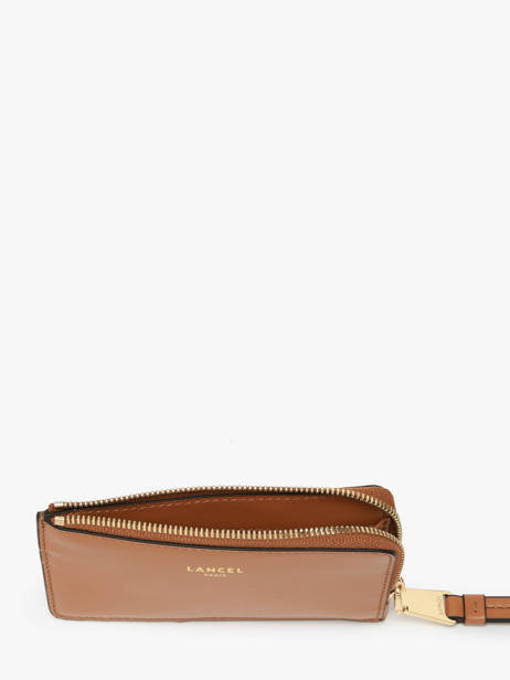 Porte-cartes Cuir Lancel Marron origami A13422 vue secondaire 1