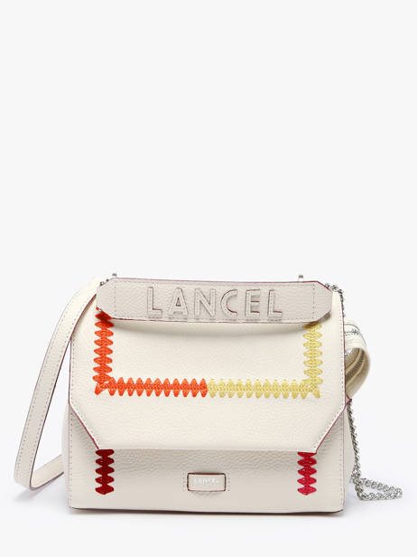 Sac Bandoulière Ninon Cuir Lancel Blanc ninon A13386