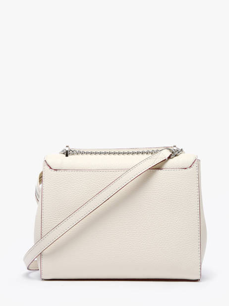 Sac Bandoulière Ninon Cuir Lancel Blanc ninon A13386 vue secondaire 4