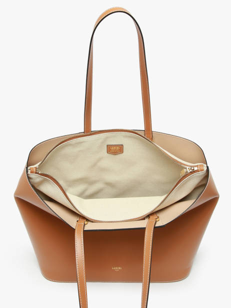 Sac Porté épaule Angele Cuir Lancel Marron angele A13361 vue secondaire 3