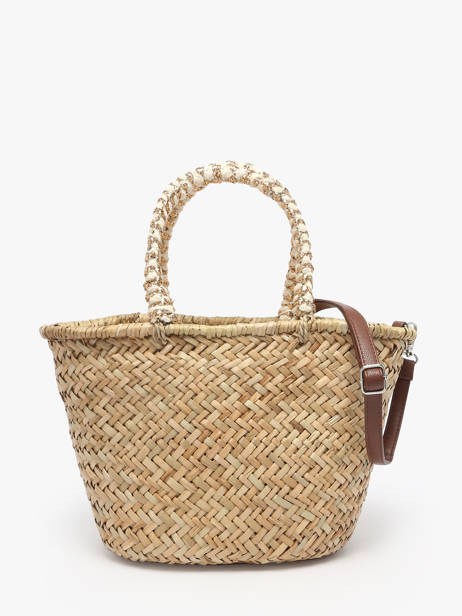 Sac à Main Bora Paille Les tropeziennes Beige bora TZ03 vue secondaire 4