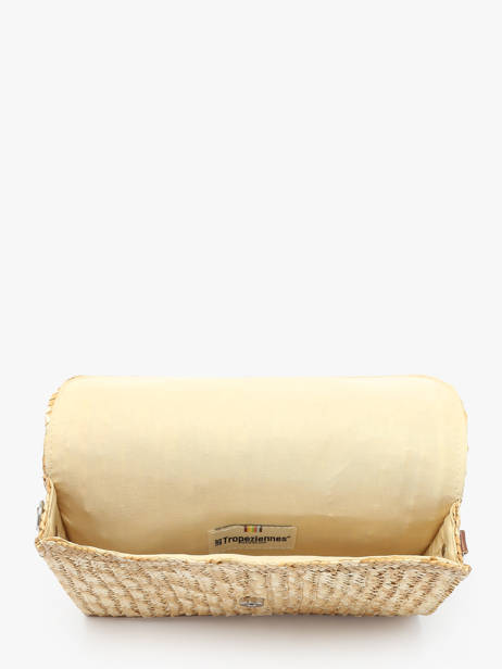 Sac Bandoulière Milos Paille Les tropeziennes Beige milos TZ03 vue secondaire 3
