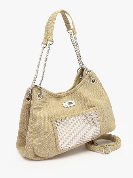 Sac Porté épaule Moana Les tropeziennes Argent moana TZ01 vue secondaire 2