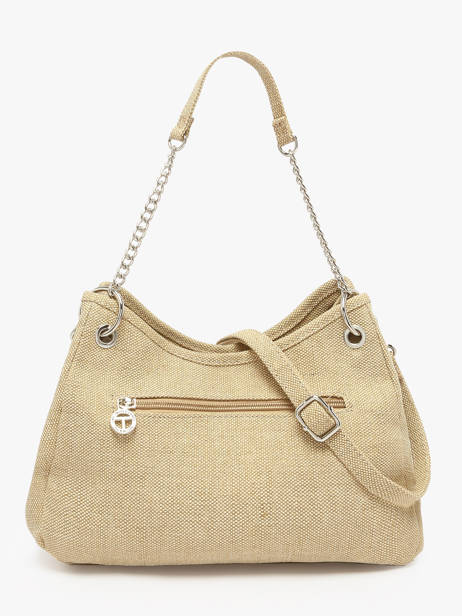 Sac Porté épaule Moana Les tropeziennes Argent moana TZ01 vue secondaire 4