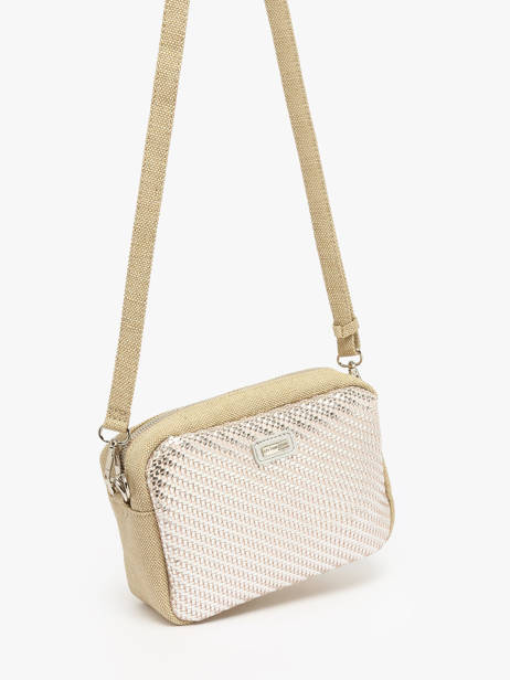Sac Bandoulière Moana Les tropeziennes Argent moana TZ04 vue secondaire 2