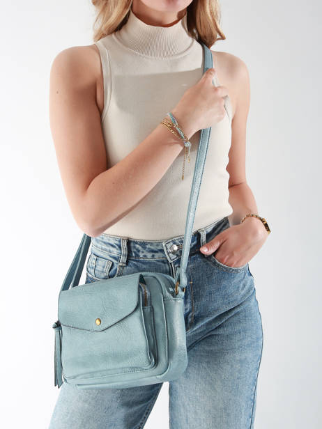 Sac Bandoulière Dea Miniprix Bleu eva MD5212 vue secondaire 1