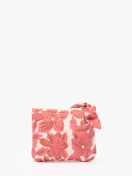 Porte-monnaie Bindi atelier Rose floral PM vue secondaire 2
