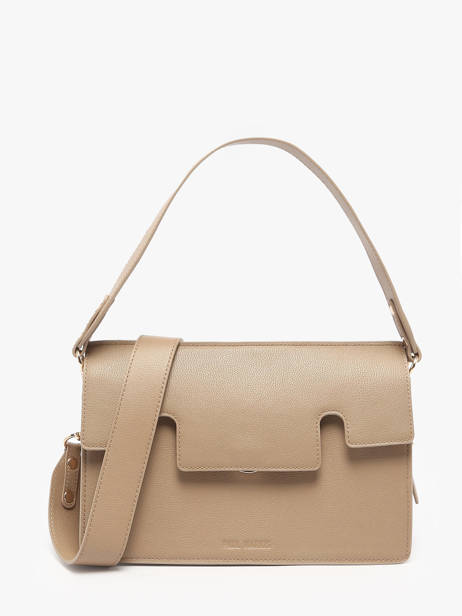 Sac Porté épaule La Suite Cuir Paul marius Beige la suite GABRISUI