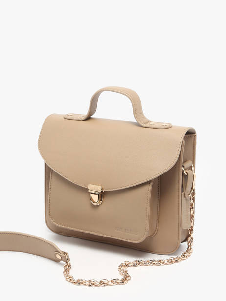 Sac Bandoulière La Suite Cuir Paul marius Beige la suite GEOR2SUI vue secondaire 2