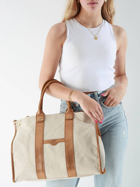 Sac Porté épaule Fb Mila louise Marron fb 23691FB vue secondaire 1