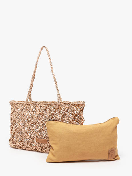 Sac Porté épaule Natural Biba Beige natural MSN2B vue secondaire 2