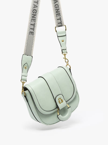 Sac Bandoulière Anneau Lulu castagnette Vert anneau YSEE vue secondaire 2
